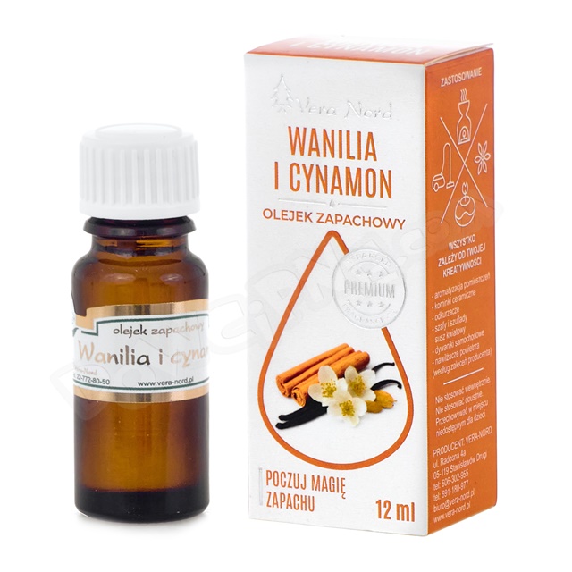 Olejek zapachowy - 68 WANILIA I CYNAMON