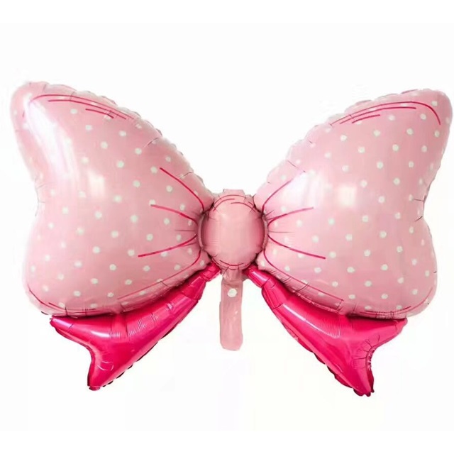 Balon foliowy Kokarda - różowa