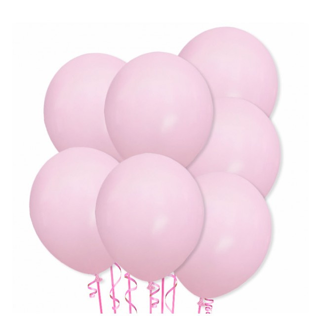 Balony pastelowe różowe (10szt.) VP BAL200