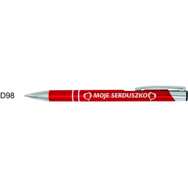 długopis D98 - MOJE SERDUSZKO