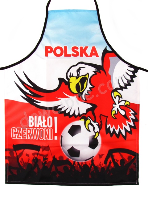 Fartuch premium - Polska biało-czerwoni! (FP40)