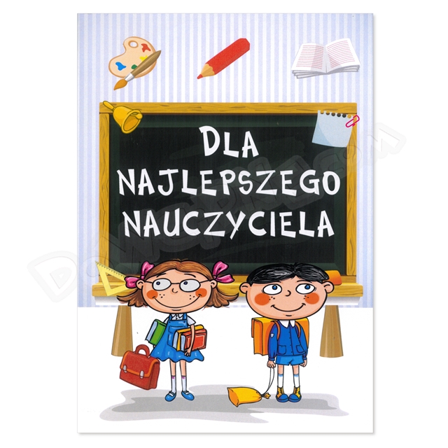 Kartka C5 091 - Dla najlepszego Nauczyciela (dzieci)