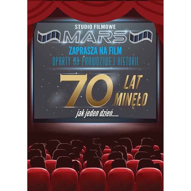 Karnet MEGA + koperta - 70 lat (kino)