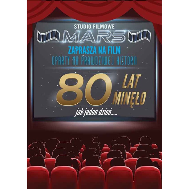 Karnet MEGA + koperta - 80 lat (kino)