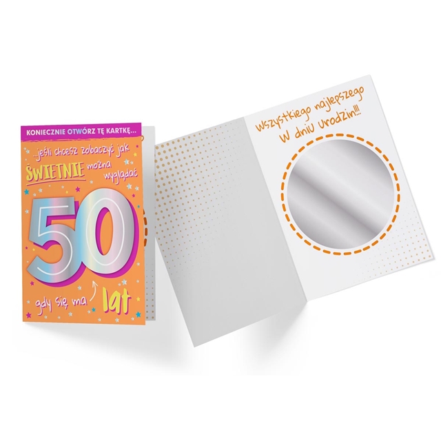 Karnet Q DK-925 - 50 Urodziny