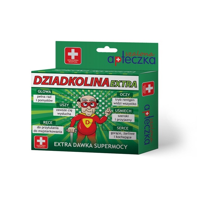 Tabletki TAB036 - Dziadkolina EXTRA (zielone)
