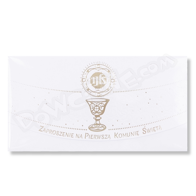 Zaproszenie AB+ Card (10szt) Komunia ZK02