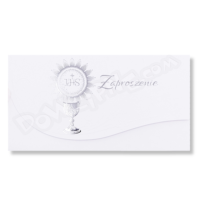 Zaproszenie AB+ Card (10szt) Komunia ZK07